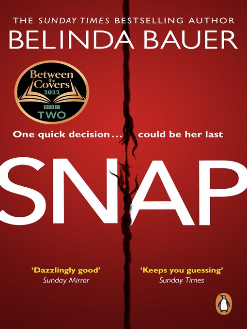 Title details for Snap by Belinda Bauer - Wait list